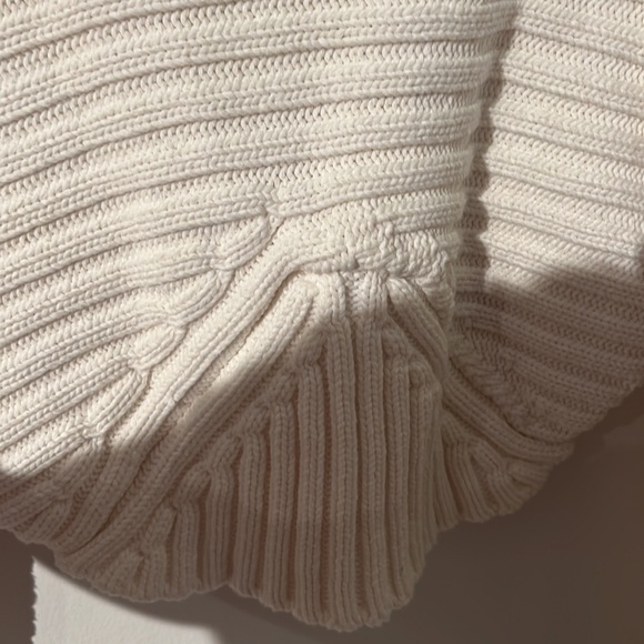 Emin & Paul Women’s Cropped Sweater | Cream | Size 40 (fits like XS/XXS) - Picture 4 of 5